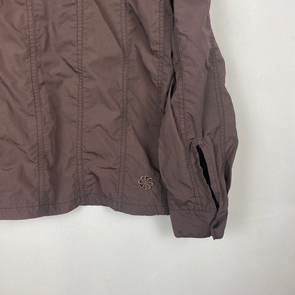 Nike Tech Pack Men Brown Quilted Shirt Jacket Small - Picture 6 of 8